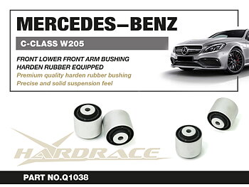 MERCEDES-BENZ C-CLASS W205/ E-CLASS W213/ GLC-CLASS X253 FRONT LOWER FRONT ARM BUSHING (HARDEN RUBBER) - 2PCS/SET