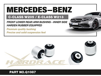 MERCEDES-BENZ C-CLASS W205/ E-CLASS W213 RWD FRONT LOWER REAR ARM BUSHING - FRAME SIDE (HARDEN RUBBER) - 2PCS/SET