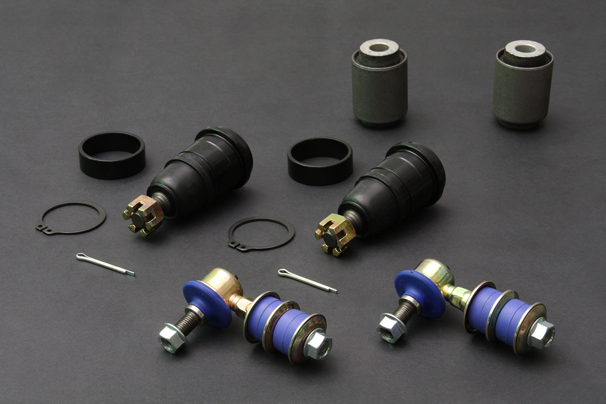 MITSUBISHI 3000GT AWD 
Bakre Bärarm REPAIR KIT
WITH ROLL CENTER ADJUSTER & STAB. LINK 6 St/Sats