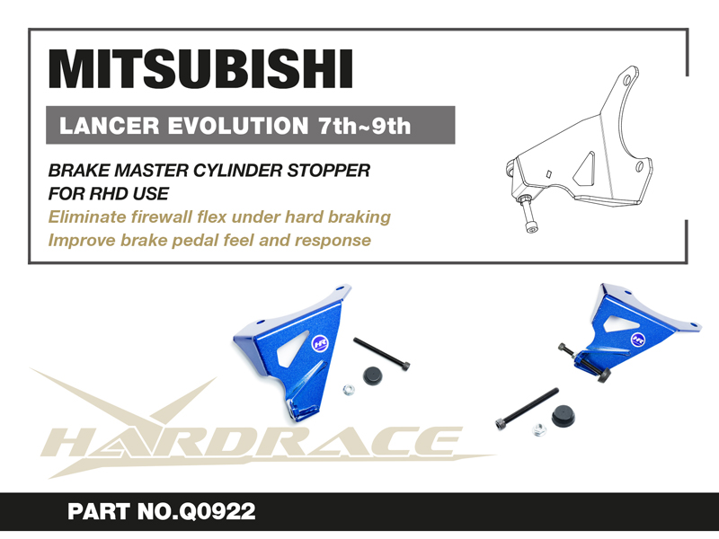 MITSUBISHI LANCER EVOLUTION 7TH~9TH BRAKE MASTER CYLINDER STOPPER FOR RHD MODELS
