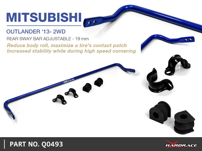 MITSUBISHI OUTLANDER '13- 2WD
Bakre kränghämmare, 19mm - Justerbar
5 St/Sats