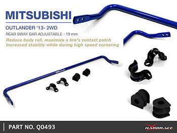 MITSUBISHI OUTLANDER '13- 2WD
Bakre kränghämmare, 19mm - Justerbar
5 St/Sats