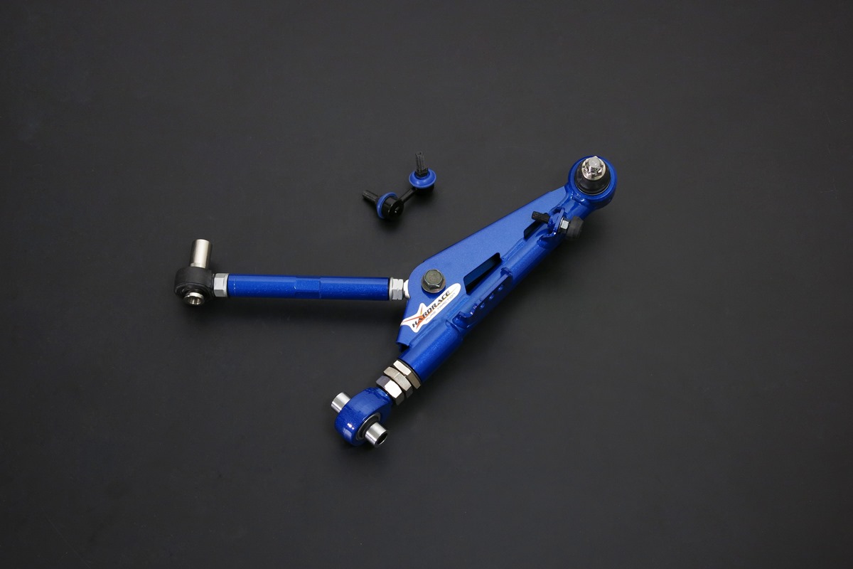 NISSAN SILVIA 240SX S13'89-94
Främre Justerbar undre bärarm+STAB. LINK,V2
MINIMUN +25MM EXTEND (Länklager) 6 St/Sats