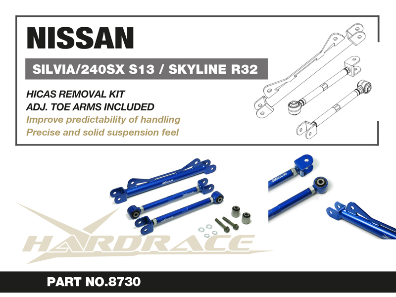 NISSAN S13/R32/R32 GT-R
HICAS REMOVAL KIT - 5 St/Sats