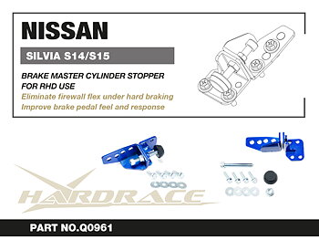 NISSAN SILVIA S14/S15 BRAKE MASTER CYLINDER STOPPER - 2 St/Sats FOR RHD MODELS