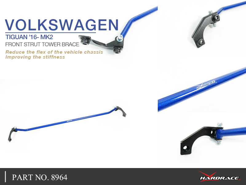 VW TIGUAN '16- MK2 
FRONT STRUT TOWER BRACE - 1PCS/SET