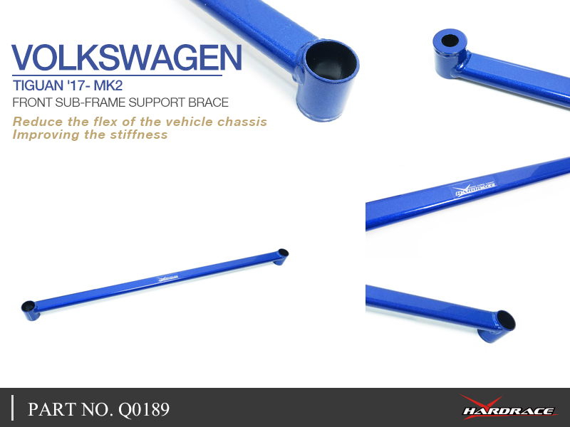 VOLKSWAGEN TIGUAN '17- MK2 
Främre SUB-FRAME SUPPORT BRACE - 1 St/Sats