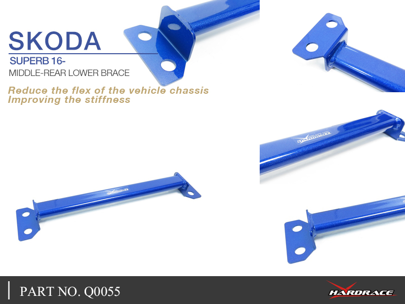 SKODA SUPERB 16-
MIDDLE-Bakre LOWER BRACE -1PC/SET