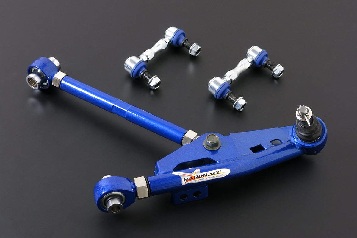 TOYOTA FT86 BRZ FR-S 
ADJ. FRONT LOWER CONTROL ARM + STAB. LINK 
(PILLOW BALL) 6PCS/SET