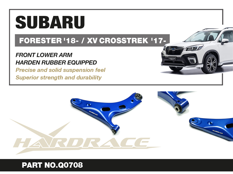 SUBARU FORESTER '19- /XV '18-
Främre Bärarm
(HARDDEN Gummi) - 2 St/Sats