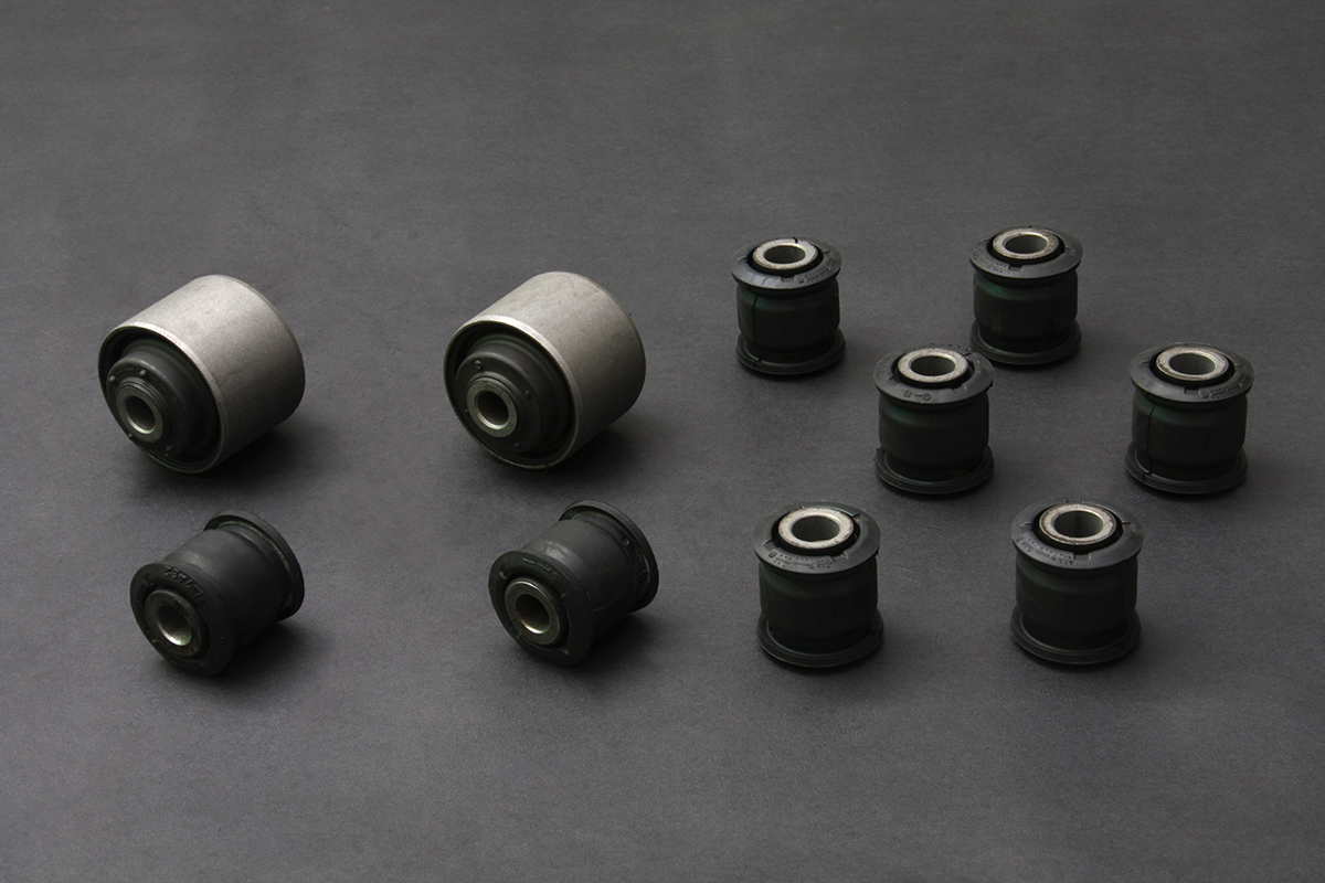 IMPREZA GC/GD REAR ARM HARDEN BUSHINGS
(HARDEN RUBBER) 10PCS/SET