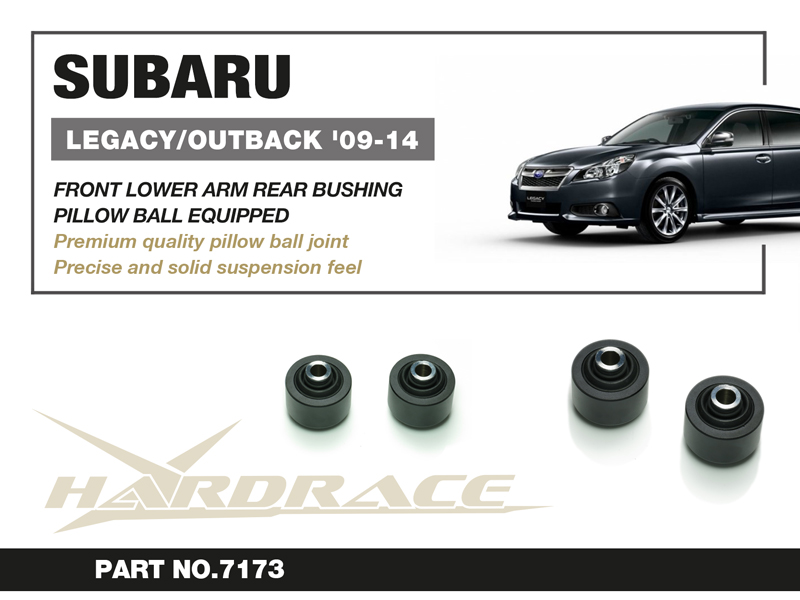 SUBARU LEGACY/OUTBACK BM/BR '09-14
FRONT LOWER ARM REAR BUSHING
(PILLOW BALL) 2PCS/SET
