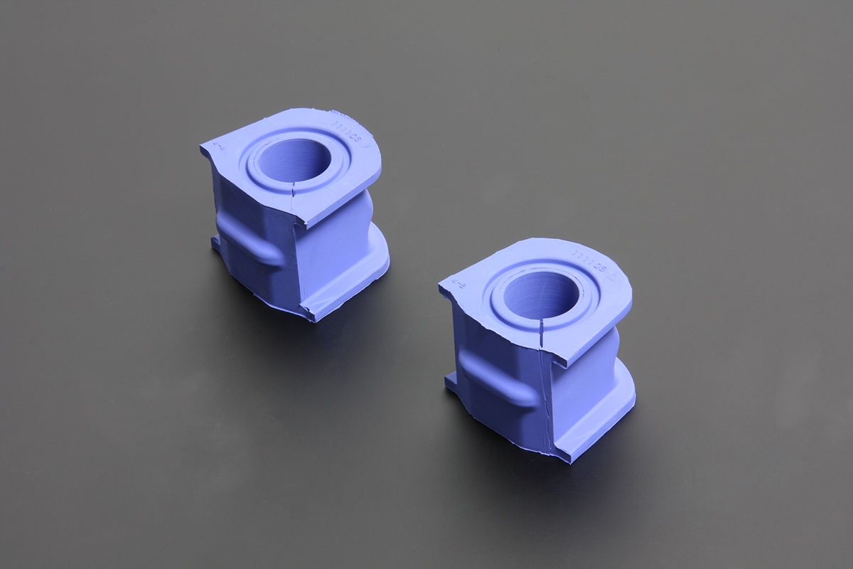 SUBARU LEGACY 13- BR9  
FRONT-26MM,PRODUCTION YEAR:2012.05-2014.10
REINFORCED STABILIZER BUSHING 2PCS/SET