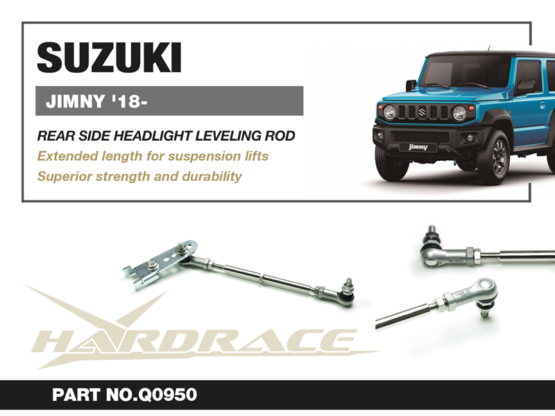 SUZUKI JIMNY '18- 
Bakre SIDE HEADLIGHT LEVELING ROD & BRACKET - 1 St/Sats