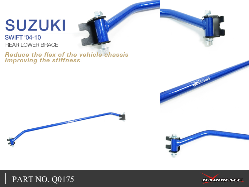 SUZUKI SWIFT '04-10
REAR LOWER BRACE - 1PCS/SET