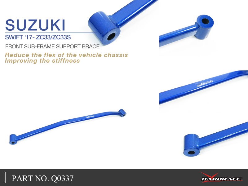 SUZUKI SWIFT '17- ZC33/ZC33S
Främre SUB-FRAME SUPPORT BRACE V2. - 1 St/Sats