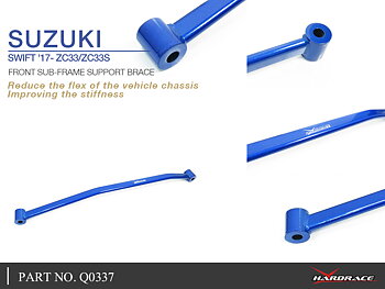 SUZUKI SWIFT '17- ZC33/ZC33S
Främre SUB-FRAME SUPPORT BRACE V2. - 1 St/Sats