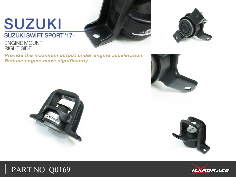 SUZUKI SWIFT SPORT '17- 
ENGINE MOUNT, RH - 1PCS/SET