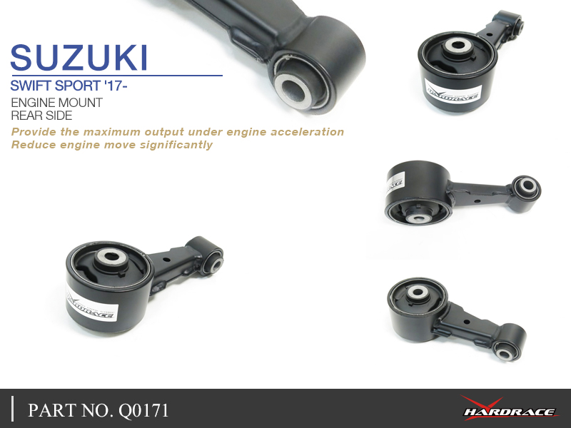 SUZUKI SWIFT SPORT '17- 
ENGINE MOUNT, REAR - 1PCS/SET