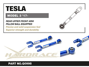 TESLA MODEL 3 '17- Bakre Övre Främre ARM (Länklager) - 2 St/Sats