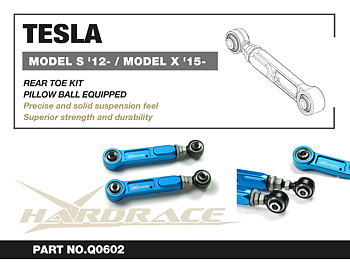 TESLA MODEL S '12-/ MODEL X '15-
Bakre TOE KIT
(Länklager) - 2 St/Sats