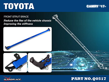 TOYOTA CAMRY '17-
Främre Fjaerben BRACE - 1 St/Sats
