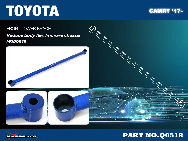 TOYOTA CAMRY '17-
Främre LOWER BRACE - 1 St/Sats