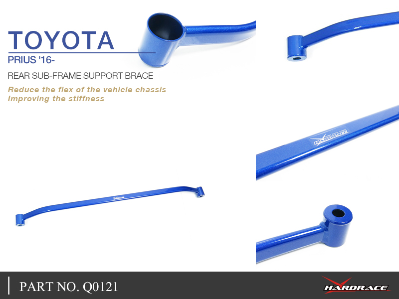 TOYOTA PRIUS '16-
REAR SUB-FRAME SUPPORT BRACE - 1PCS/SET
