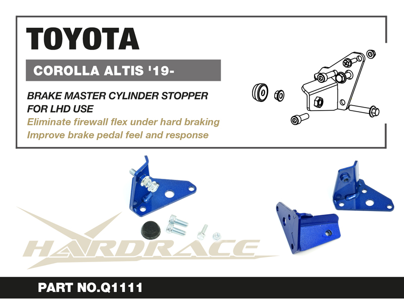 TOYOTA COROLLA ALTIS '18- BRAKE MASTER CYLINDER STOPPER - 1 St/Sats NOT FOR HYBRID MODELS USE