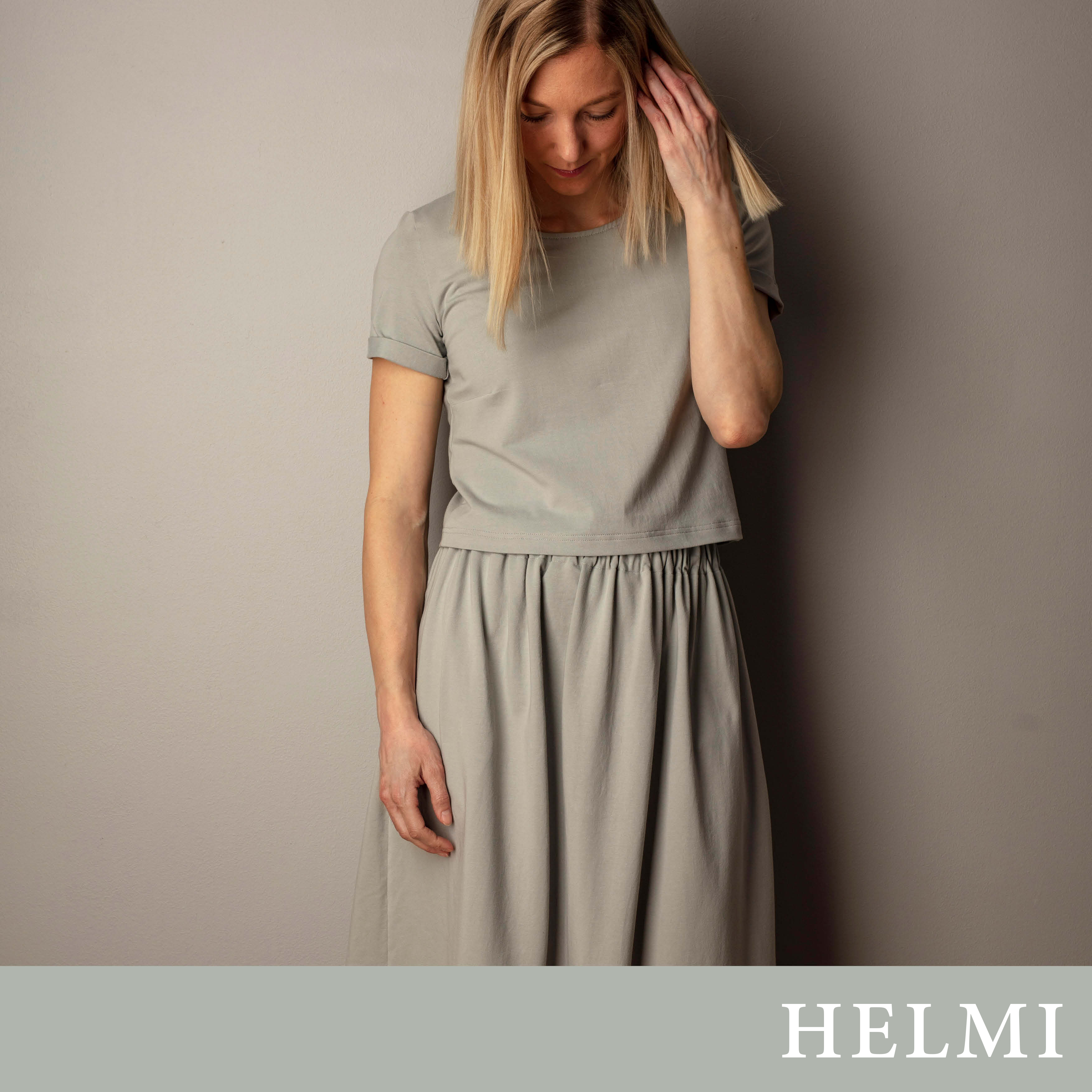 HELMI - DRESS, SKIRT CROP TOP 