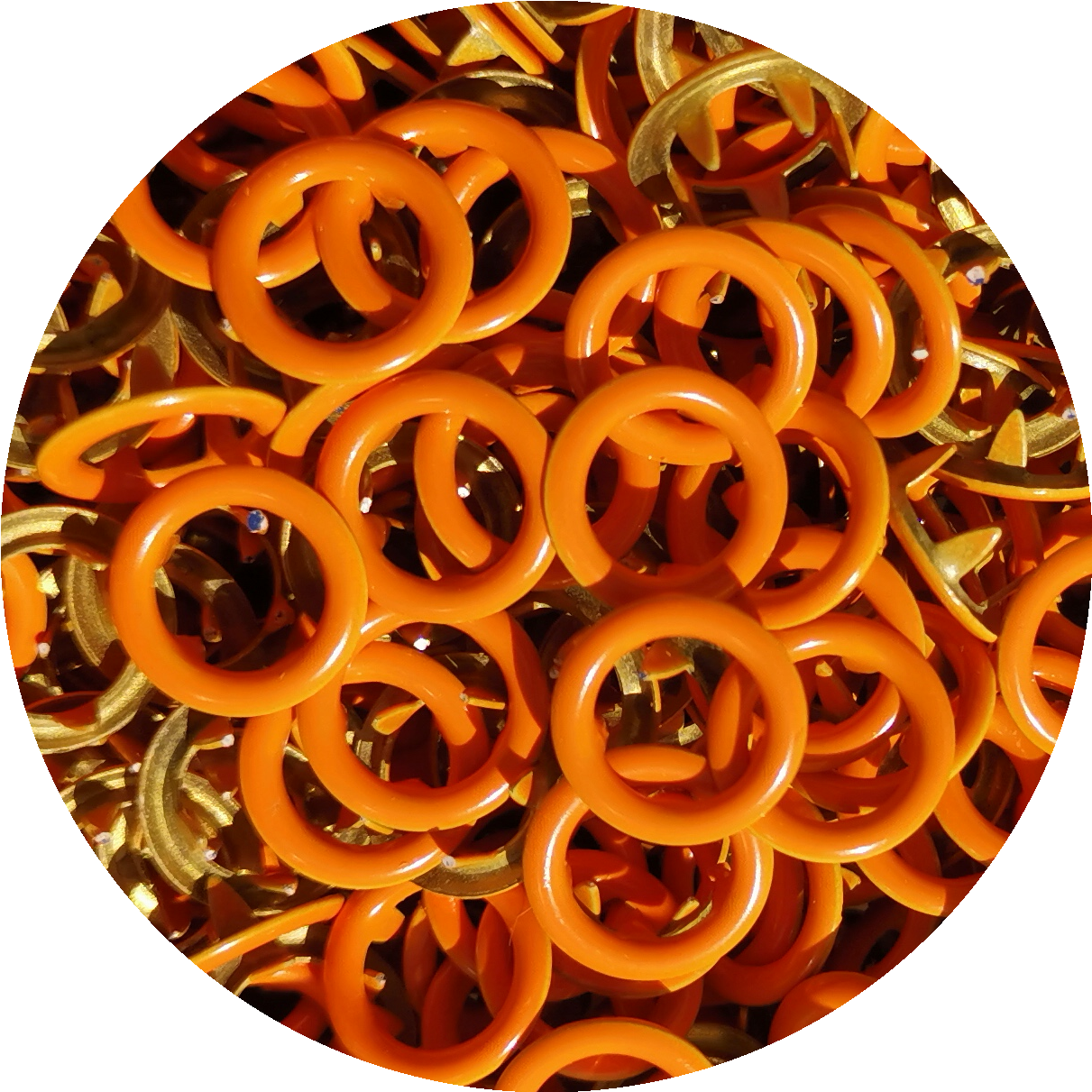 Ring neon orange