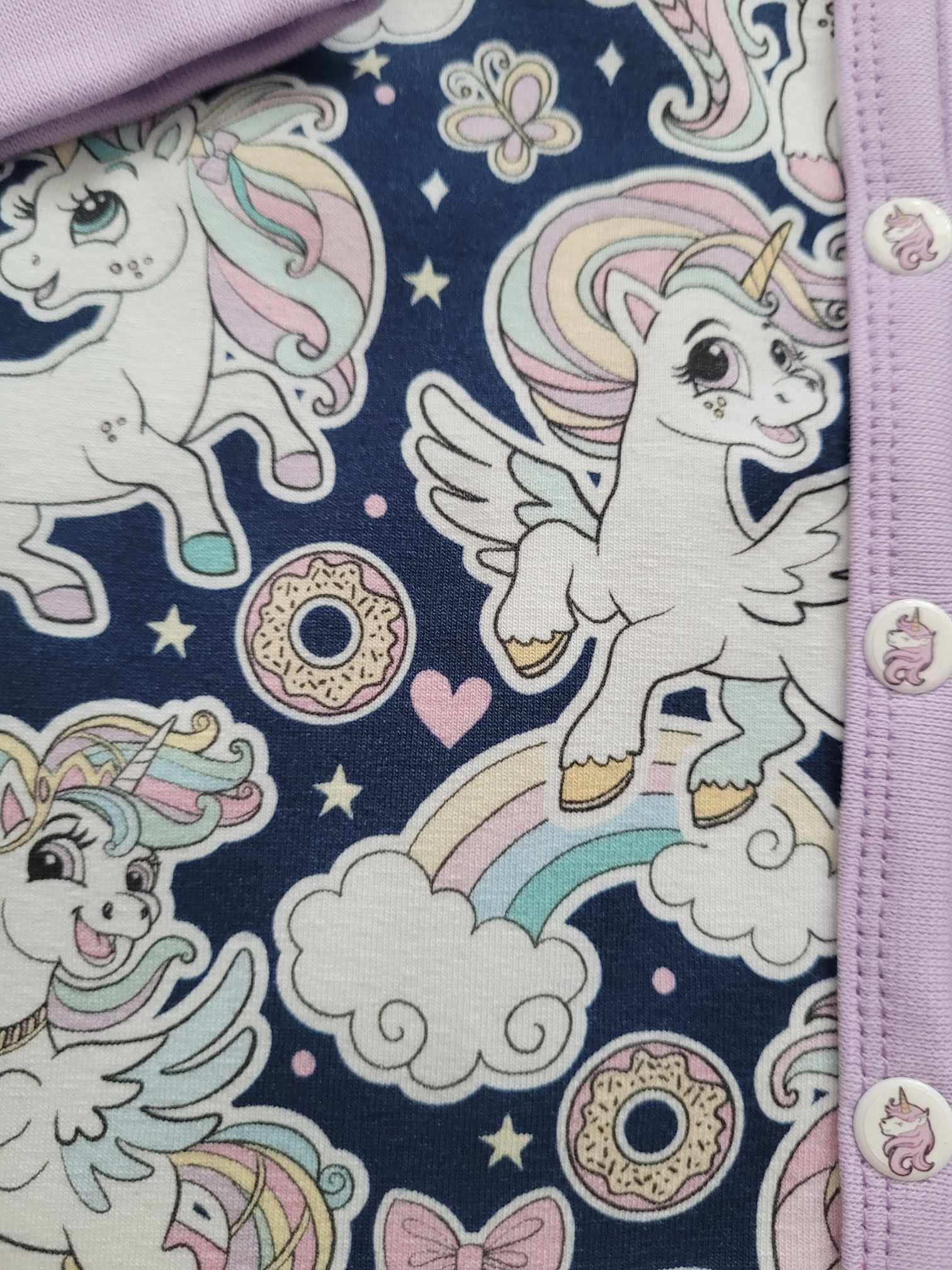 60cm Unicorns marine - 3