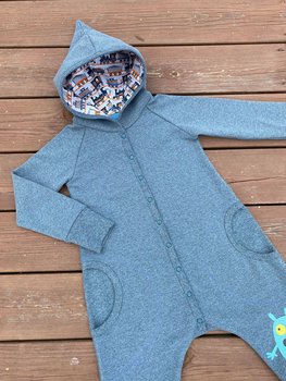 College pigeon blue melange