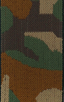 Resår 25mm - camo