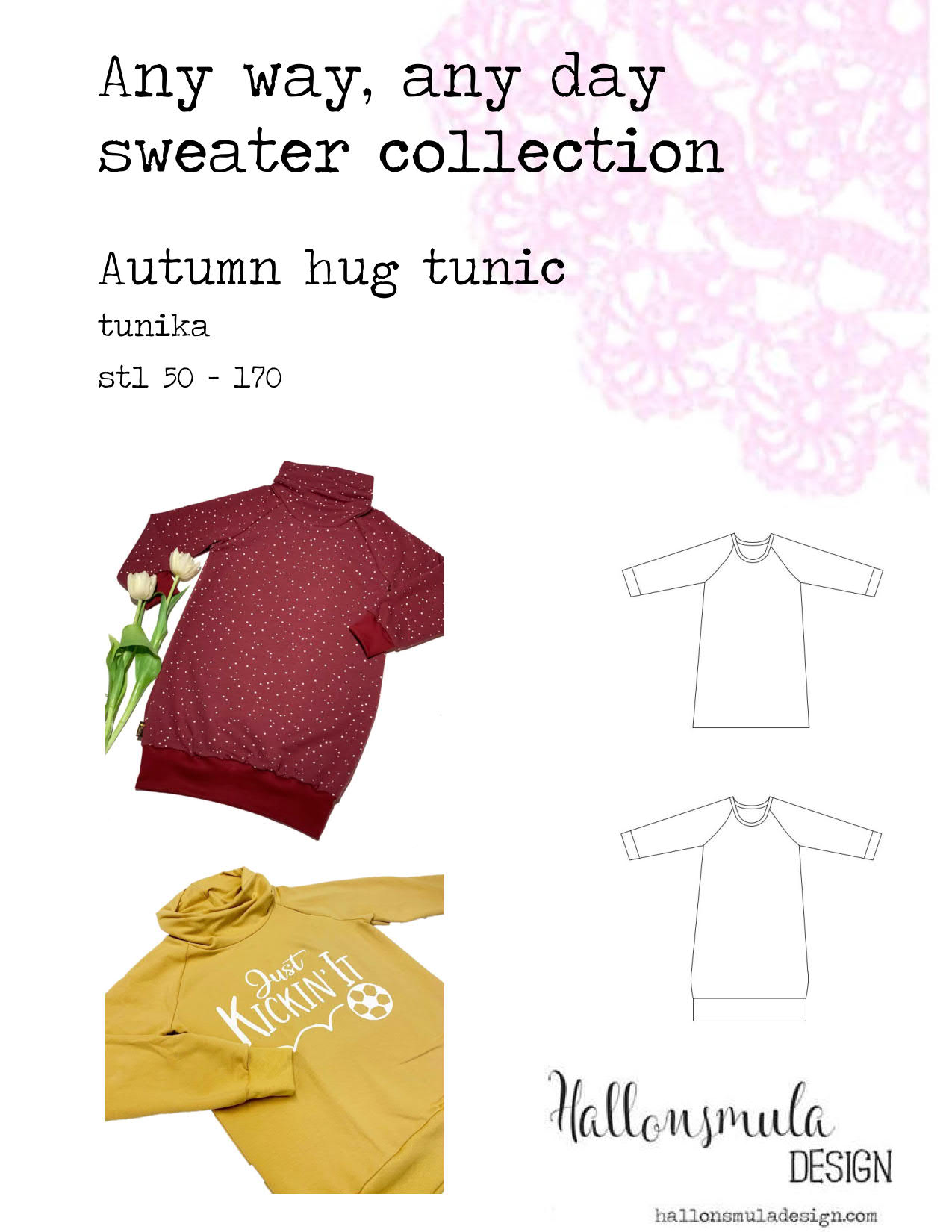 Autumn hug tunic 50-170