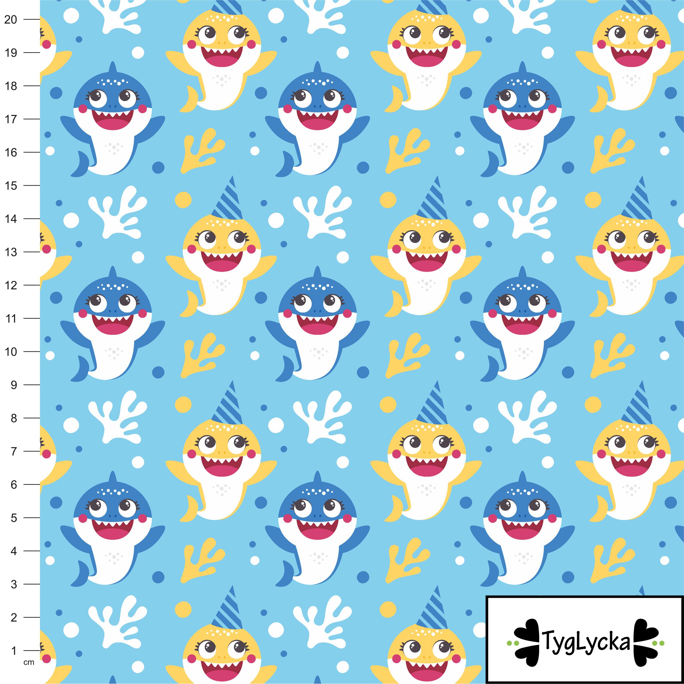 60cm Happy sharks