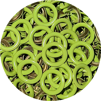 Ring light lime