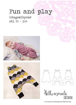Fun and play hängselbyxa stl 50-104