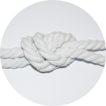 Rope 11mm white - 3 meters