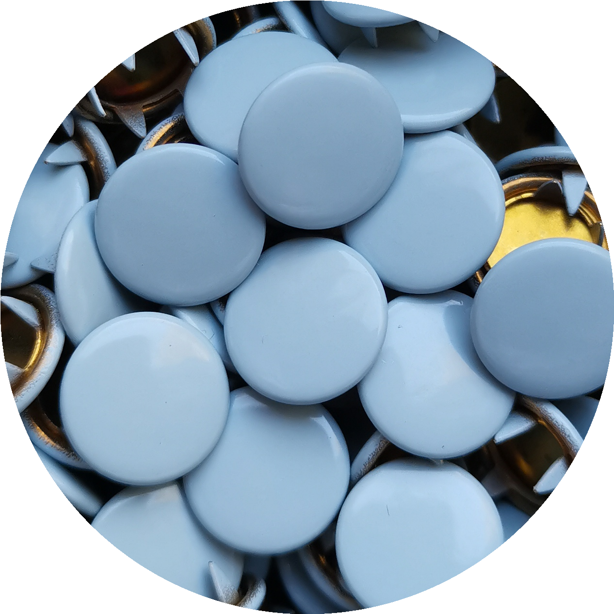Caps baby blue