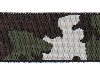 Resår 45mm grön kamouflage