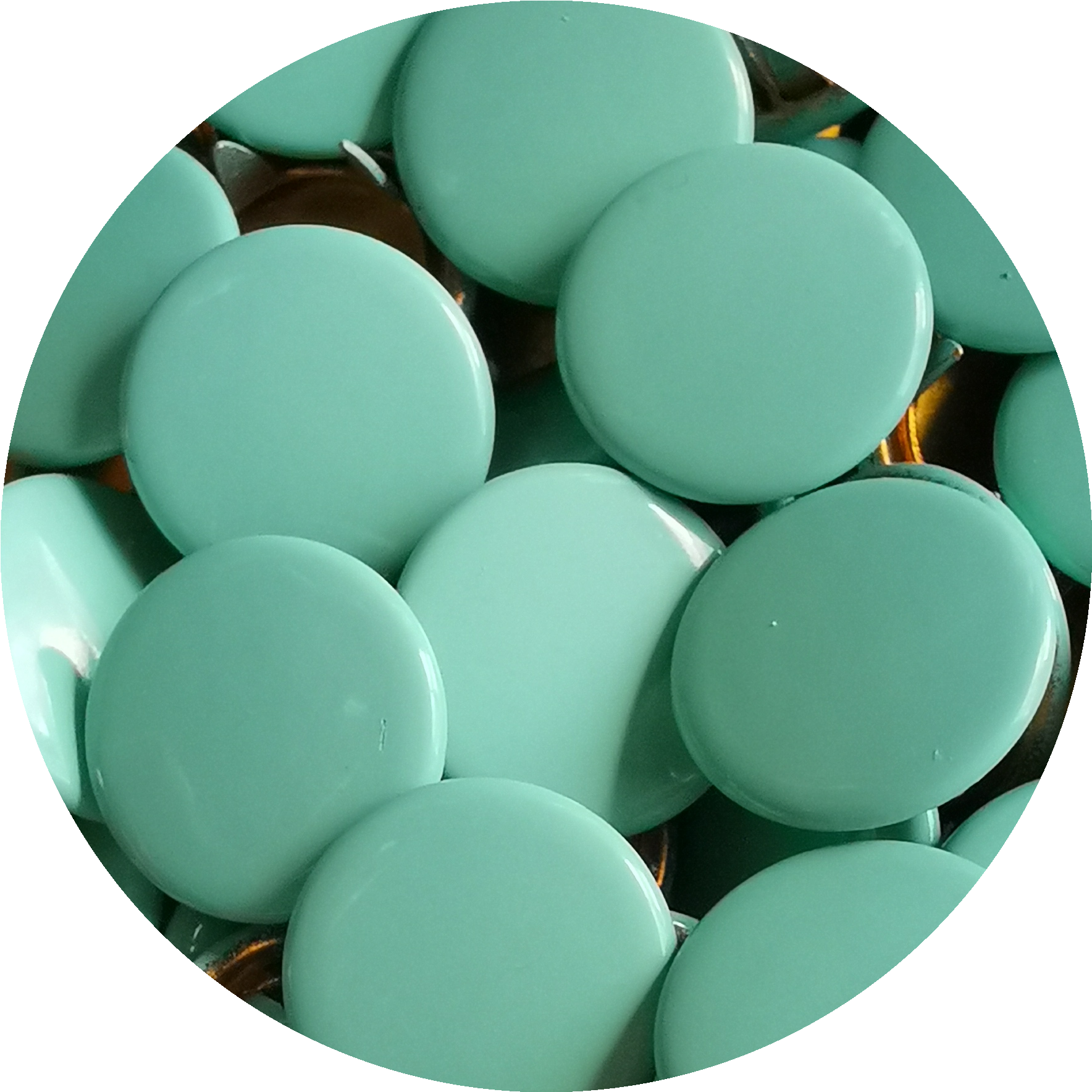 Täckt kraftig mint