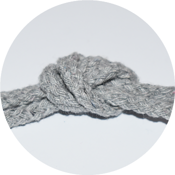 Rope 5mm grey - 3 meters