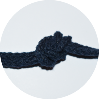 Rope 5mm navy - 3 meters