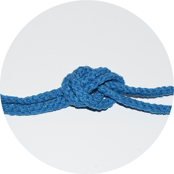 Rope 5mm blue - 3 meters