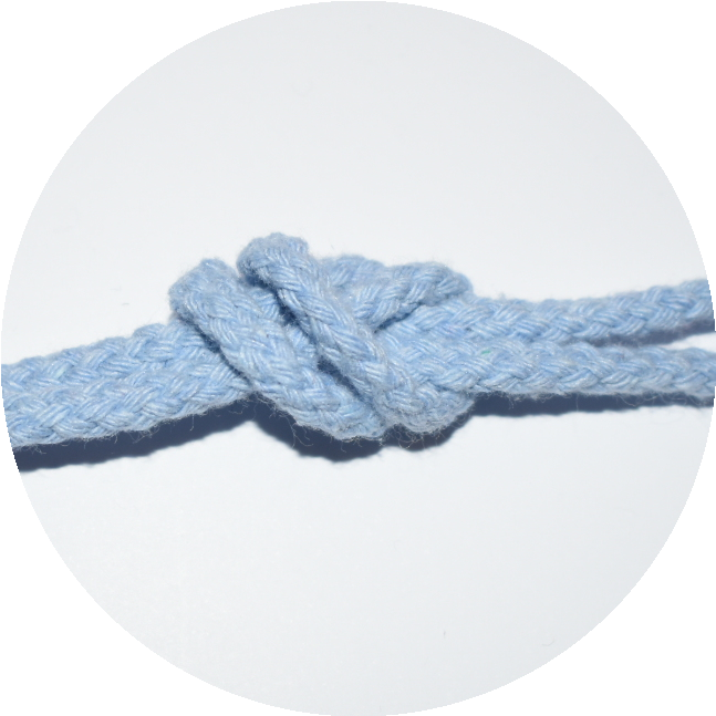 Rope 5mm light blue - 3 meters