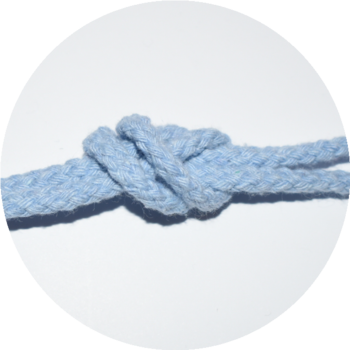 Rope 5mm light blue - 3 meters