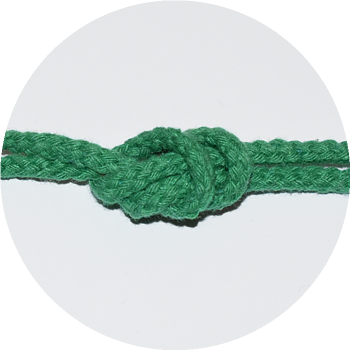 Rope 5mm green - 3 meters