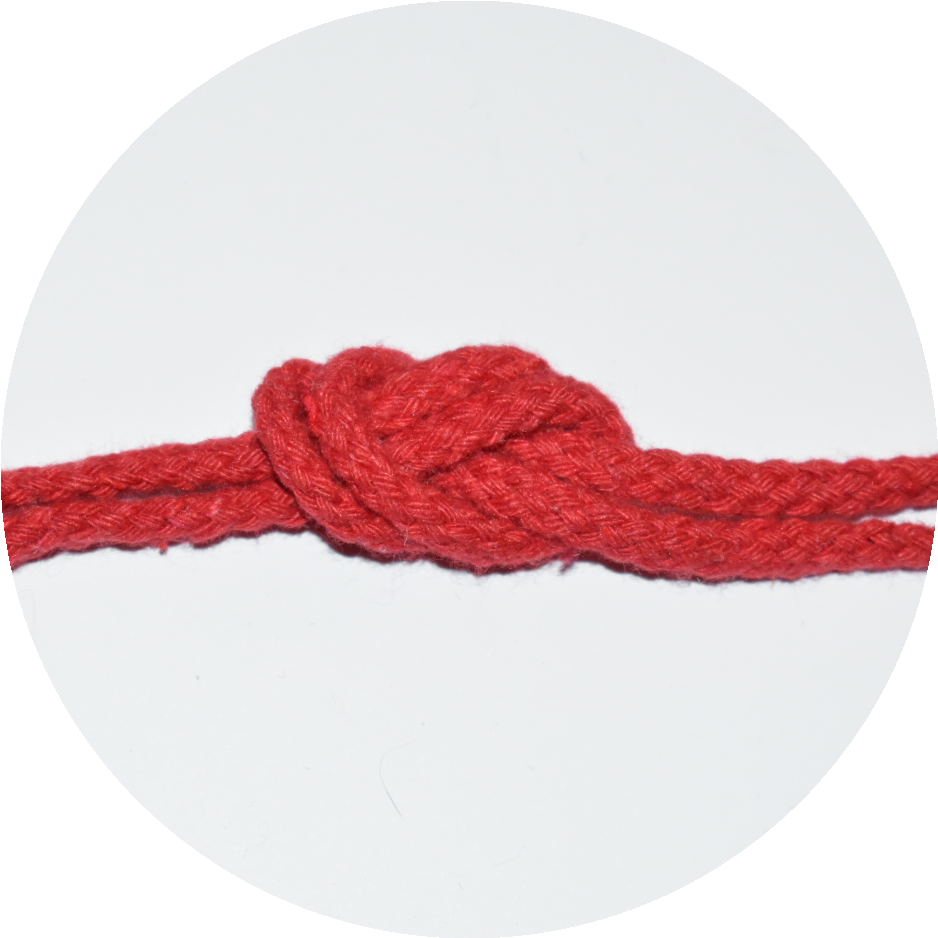 Rope 5mm red - 3 meters