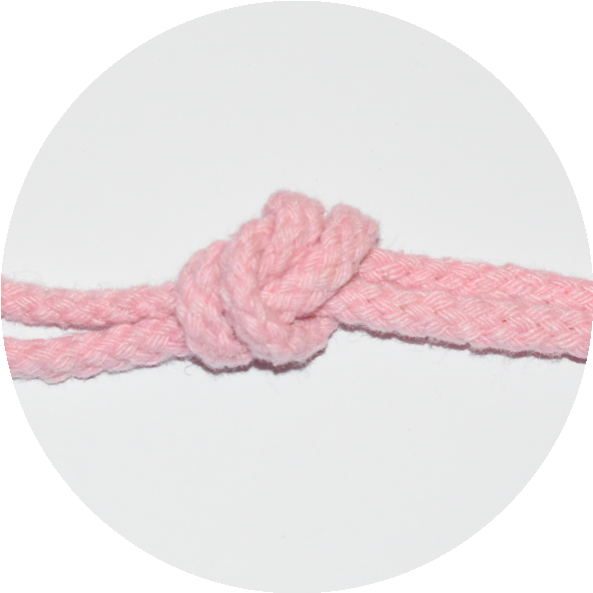Rope 5mm pink - 3 meters